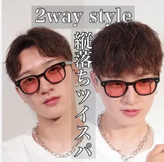 パーマ メンズ メンズパーマ 特化/中川拓也のヘアスタイル