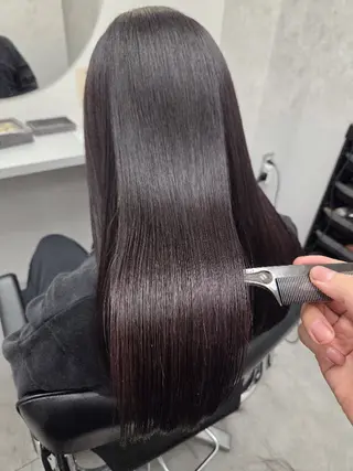 ロング パーマ 【髪質改善美容師】t occa茨木篠原健太のヘアスタイル