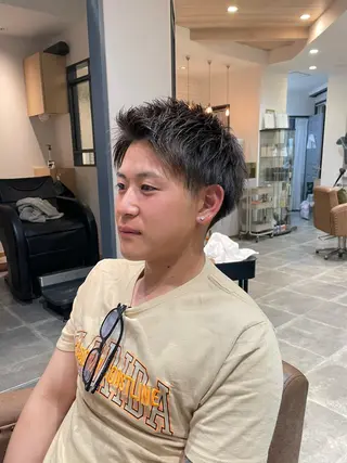 メンズ 西村 れいのヘアスタイル