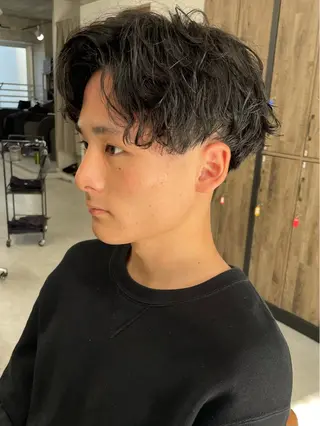 ショート パーマ メンズ メンズ似合わせ🪞 kotoriのヘアスタイル