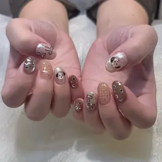 ネイル 新井 ひなののネイルデザイン