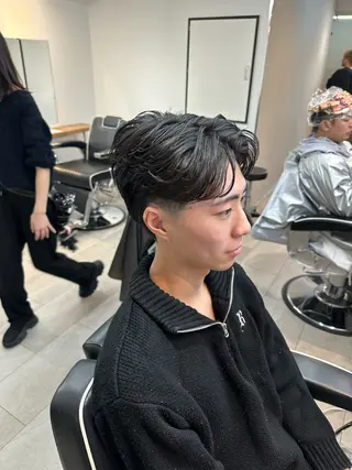 メンズ 🇺🇸大宮パーマ 波巻き/ツイスパのヘアスタイル