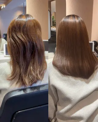 ミディアム ✨髪質改善×レイヤー ボブカットきり✨のヘアスタイル