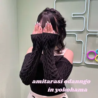 ヘアアレンジ 🎼艶感カラー ヘアメ たま🎀のヘアスタイル