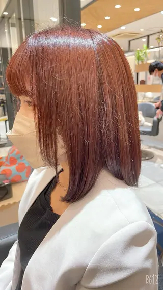 ミディアム カラー 寺田 翔のヘアスタイル