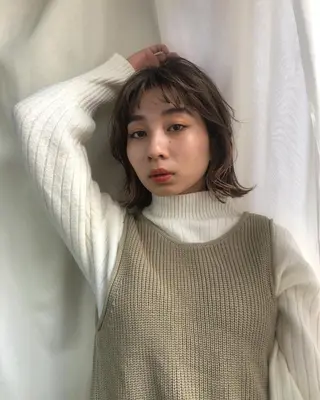 ショート 早瀬裕之 パーマのヘアスタイル