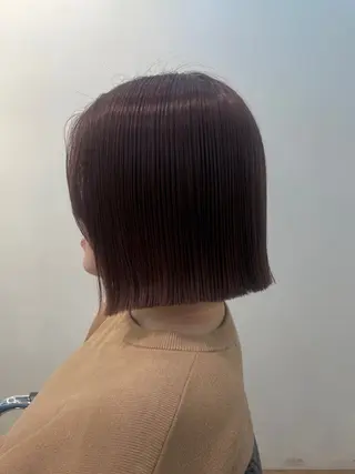 ショート 暖色/透明感カラー /nanami★のヘアスタイル