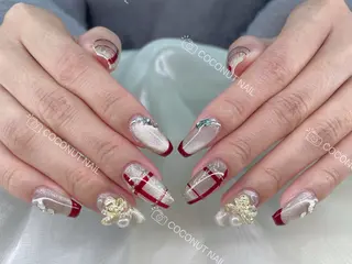 ネイル 神田 ココナッツのネイルデザイン
