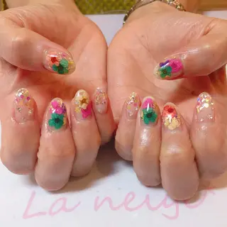 ネイル La neige* yuki 🐩🌙のネイルデザイン