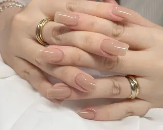 ネイル パラジェルネイル 大人可愛/シンプルのネイルデザイン