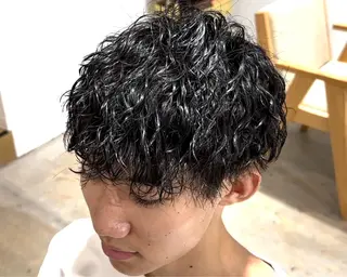ショート 髪質改善・ クロスパーマ◎倉澤のヘアスタイル