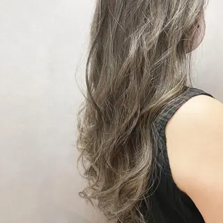 セミロング 河原 亮のヘアスタイル