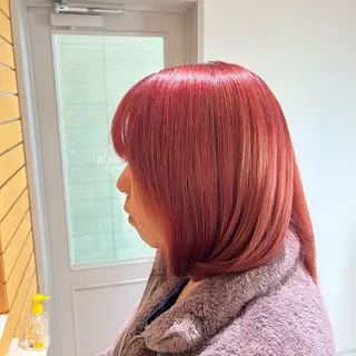 ミディアム カラー ✨髪質改善🎨 杉本賢人のヘアスタイル
