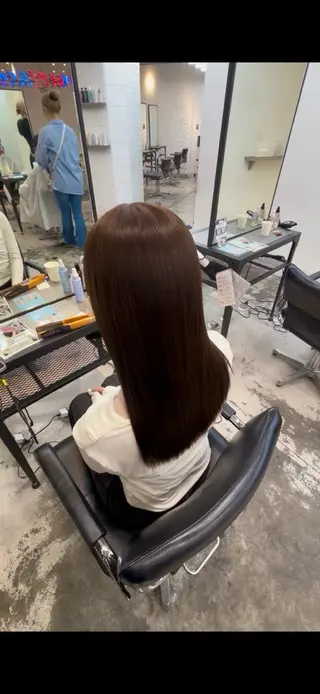 ロング カラー ダメージレス艶髪 🦋MISAKI🦋のヘアスタイル