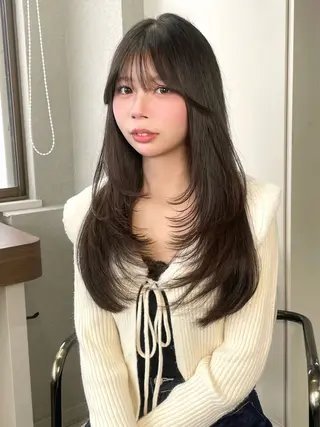 ロング 髙杉 心のヘアスタイル