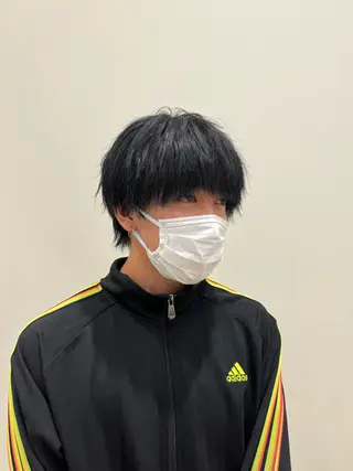 カラー メンズ 堀越 美羽のヘアスタイル