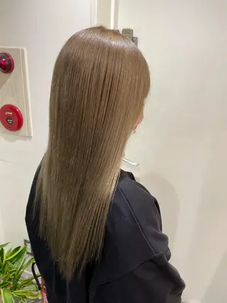 ロング カラー 心斎橋韓国ボブ 好原良真のヘアスタイル