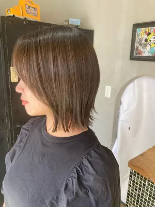 ミディアム ☆松尾 賀陽子☆のヘアスタイル