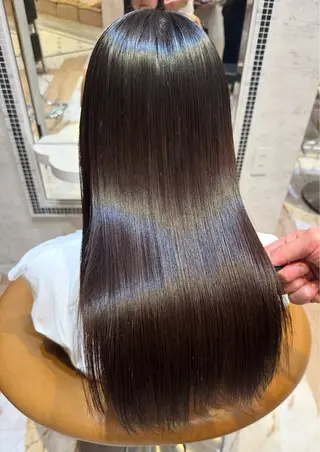 ロング カラー 堀 愛翔のヘアスタイル