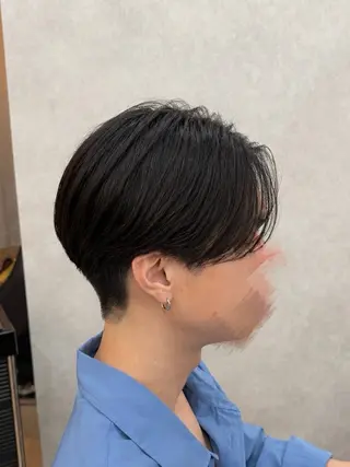 メンズ ニュアンスパーマ🌀 毛流れ🩶イザベラのヘアスタイル