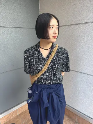 ショート 安藤楓華 fuka andoのヘアスタイル