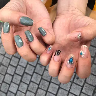 ネイル 小林 束紗のネイルデザイン