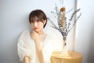ショート 大人ショート特化/ カットモデル/表参道のヘアスタイル