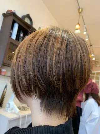 ショート カラー 佐藤 俊夫のヘアスタイル