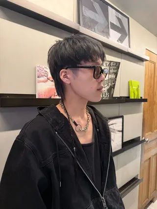 カラー メンズ matsuri 🪽ボブカットのヘアスタイル