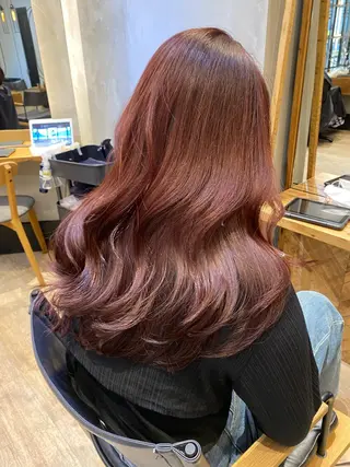 セミロング 顔周りカット・相談 レイヤーも◎しずくのヘアスタイル