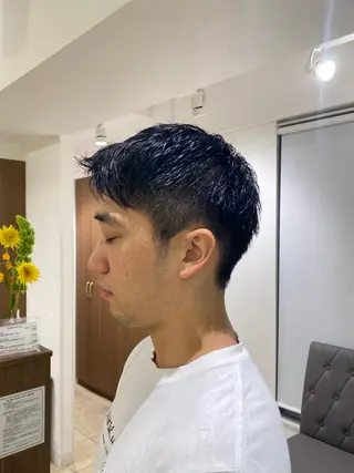 ショート メンズ ハードパーマ Rico💜のヘアスタイル
