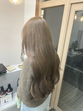 ロング luna ayane ／透明感カラーのヘアスタイル