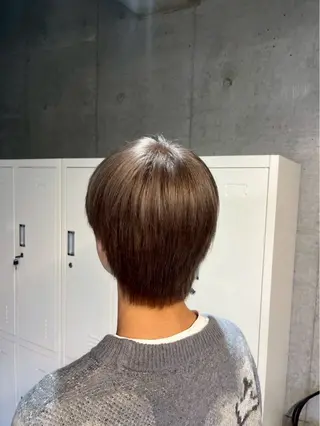 カラー メンズ 🌈推し活ハイトーン 💫荒川結星のヘアスタイル