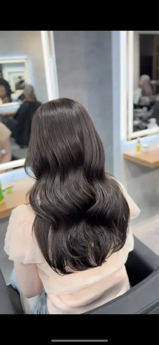 ロング カラー 💖札幌カラー 指名No.1💖玲奈のヘアスタイル