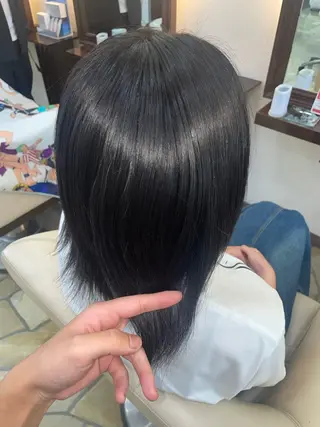 ミディアム 奈良/生駒/髪質改善 FEEL/マコのヘアスタイル