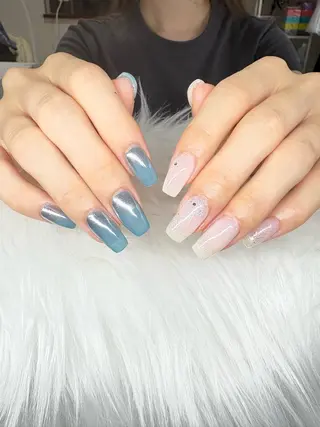 ネイル Kiki/フィルイン オフィス/シンプルのネイルデザイン