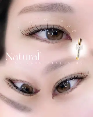 マツエク・マツパ eyemor. 可児店のマツエク・マツパデザイン