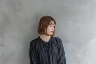 ミディアム カラー ・ nanokaのヘアスタイル