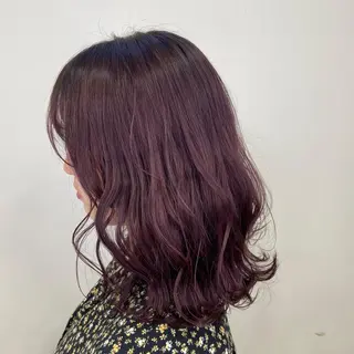 ミディアム カラー ヘアアレンジ 🌻Insta指名 NO.1🌻Shoのヘアスタイル