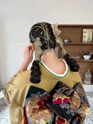 ヘアアレンジ sato harunaのヘアスタイル