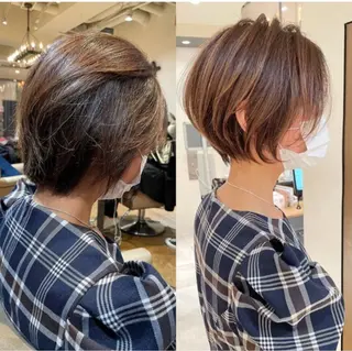 ショート 🥣安野祥華 銀座大人ショート🥣のヘアスタイル