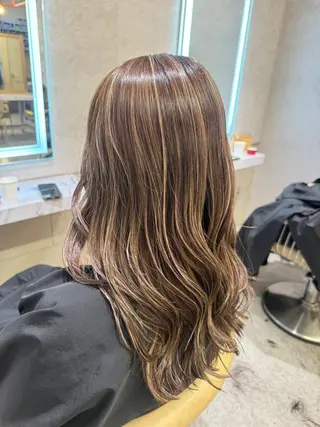ロング カラー 高円寺946 伊畑優希のヘアスタイル