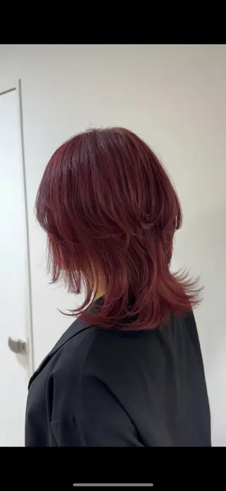 ミディアム カラー 年齢悩みを全て解消/ 白髪と癖毛 松本雄光のヘアスタイル