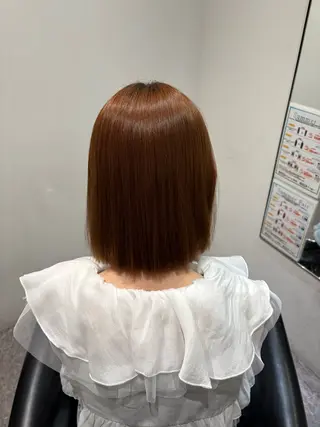 ミディアム よしえ /心斎橋美容室のヘアスタイル