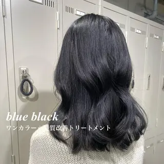 セミロング カラー 横浜美容室/透明感 カラー/レイヤーのヘアスタイル