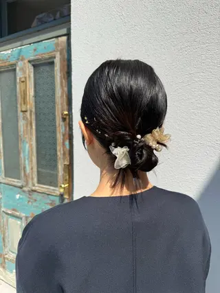 セミロング ヘアアレンジ Orla 🌿chiekoの眉毛・アイブロウイメージ