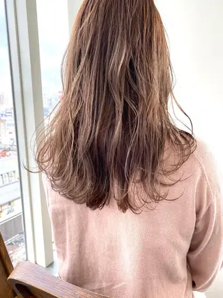 セミロング 小澤大輔 YOLO hairのヘアスタイル