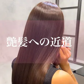 カラー 艶髪/レイヤーカット /髪質改善/清水のヘアスタイル