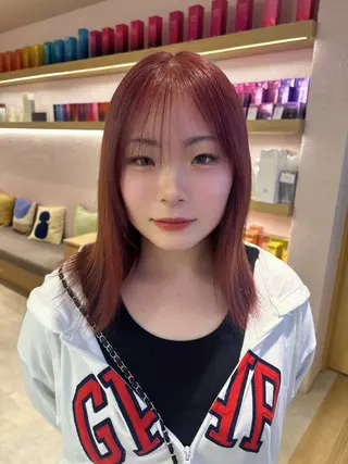 ミディアム merc.🕊大西‎ 香瑚のヘアスタイル