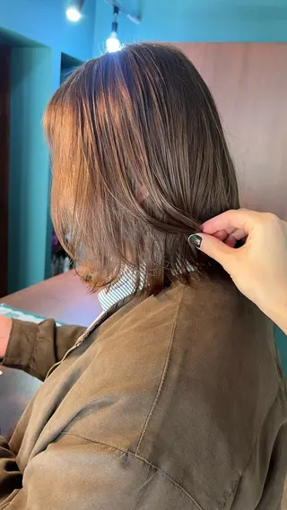 ミディアム studio HEAP 辻堂 髪質改善サロン所属・美髪矯正/髪質改善 🌼 原田 愛弓のヘアスタイル